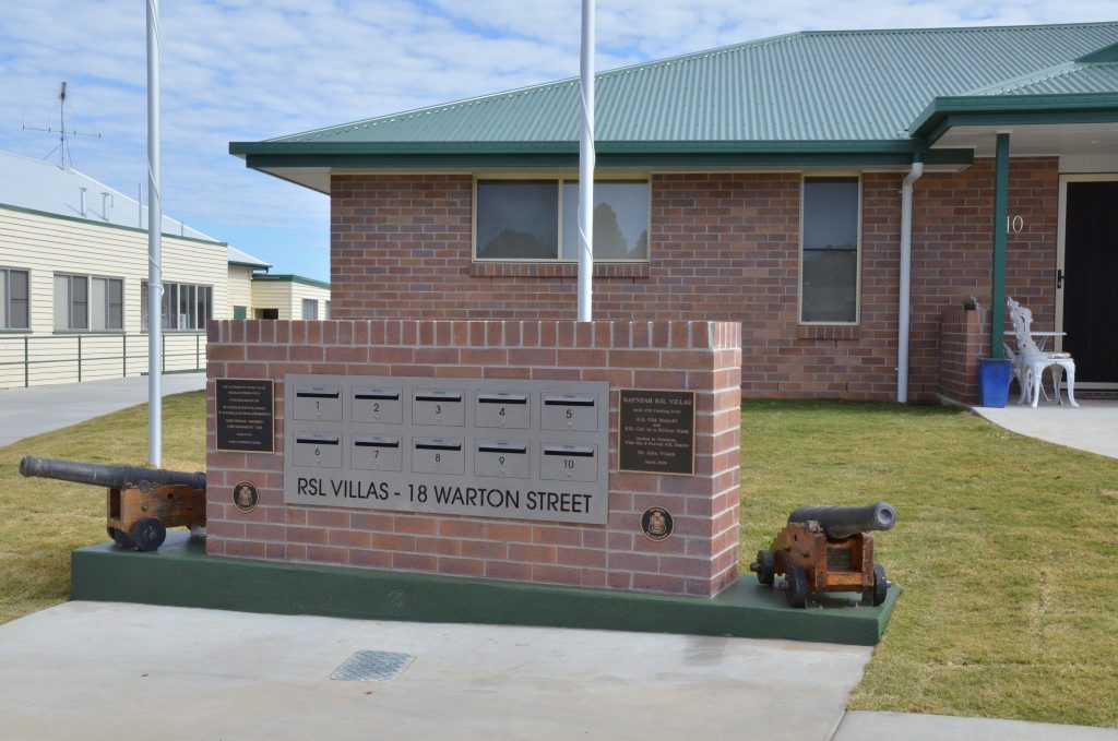 RSL VILLAS: Six new independent living units in Gayndah will house ex-servicemen and women. The entry to the complex will be named after Sapper Jacob RSL VILLAS: Six new independent living units in Gayndah will house ex-servicemen and women. The entry to the complex will be named after Sapper Jacob