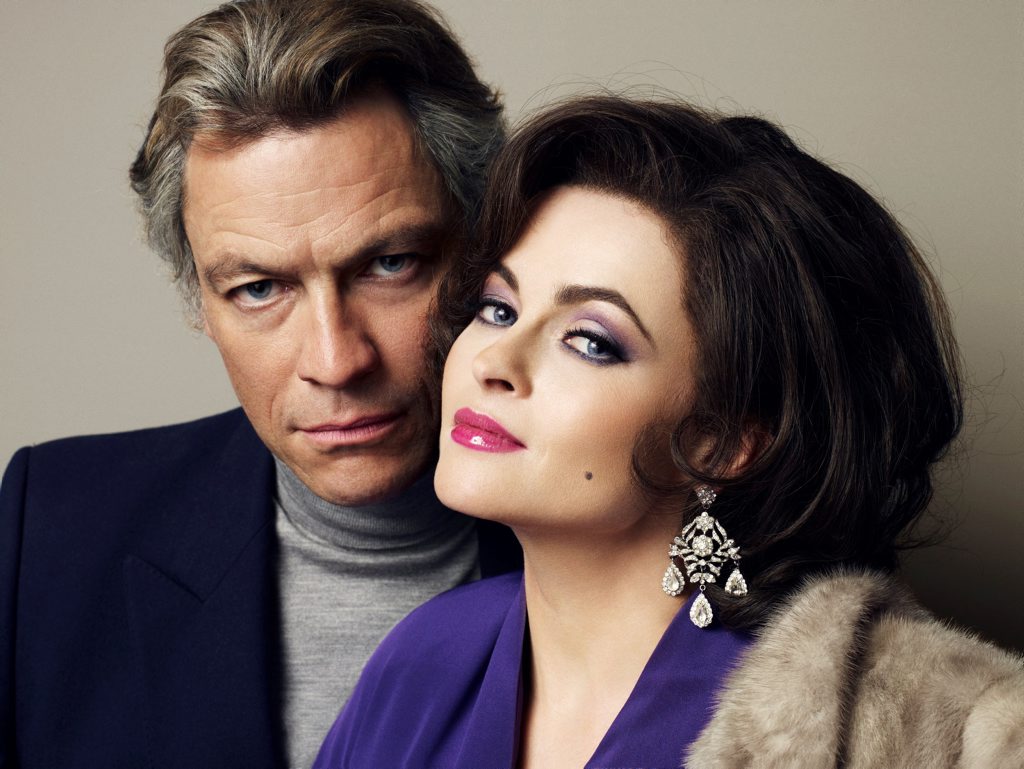 Dominic West and Helena Bonham Carter in the telemovie Burton and Taylor. Dominic West and Helena Bonham Carter in the telemovie Burton and Taylor.