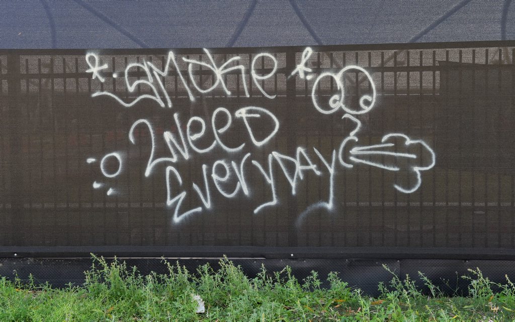 Could graffiti be made obsolete by Twitter? Could graffiti be made obsolete by Twitter?