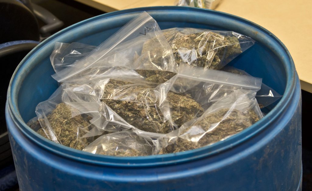 Drugs found at the Warwick home. Drugs found at the Warwick home.