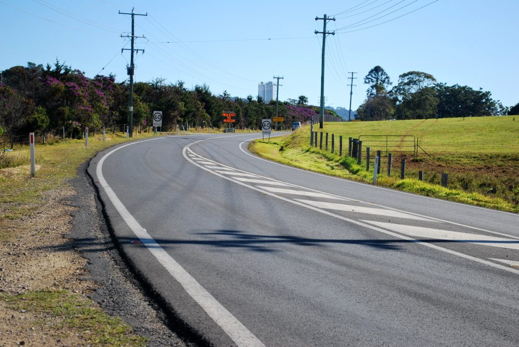 A 39-year-old female cyclist from Coorabell is in a serious but stable condition in a Brisbane Hospital suffering multiple fractures after an incident on a section of Ewingsdale Rd near McGettigans Ln on Wednesday night. A 39-year-old female cyclist from Coorabell is in a serious but stable condition in a Brisbane Hospital suffering multiple fractures after an incident on a section of Ewingsdale Rd near McGettigans Ln on Wednesday night.