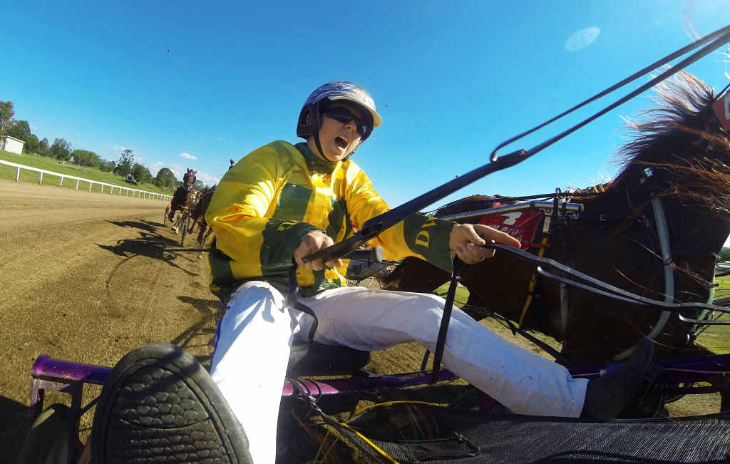 EXCITING CHALLENGE: Fernvale driver Brittany Graham guides Arvee Bromac to victory on her way to a winning double at the Marburg Easter Carnival this year. EXCITING CHALLENGE: Fernvale driver Brittany Graham guides Arvee Bromac to victory on her way to a winning double at the Marburg Easter Carnival this year.