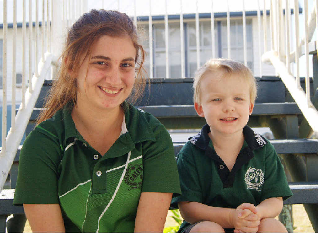 Rebecca Attard and Logan Lindsay are both cancer survivors. Rebecca Attard and Logan Lindsay are both cancer survivors.