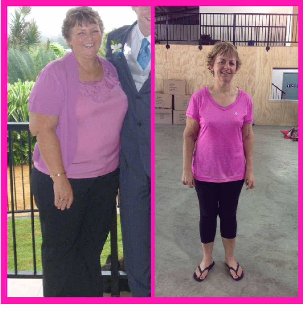 BEFORE AND AFTER: Rockhampton’s Vicki Hartley when she was 110kg and after losing 46kg. BEFORE AND AFTER: Rockhampton’s Vicki Hartley when she was 110kg and after losing 46kg.