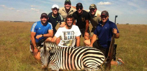 Crusaders rugby players, some of them All Blacks, are in the firing line after photos of Tom Taylor, Sam and George Whitelock, Tyler Bleyendaal and Ben Funnell were posted on a South African conservation organisation's Facebook page, showing them posing with dead animals Crusaders rugby players, some of them All Blacks, are in the firing line after photos of Tom Taylor, Sam and George Whitelock, Tyler Bleyendaal and Ben Funnell were posted on a South African conservation organisation's Facebook page, showing them posing with dead animals