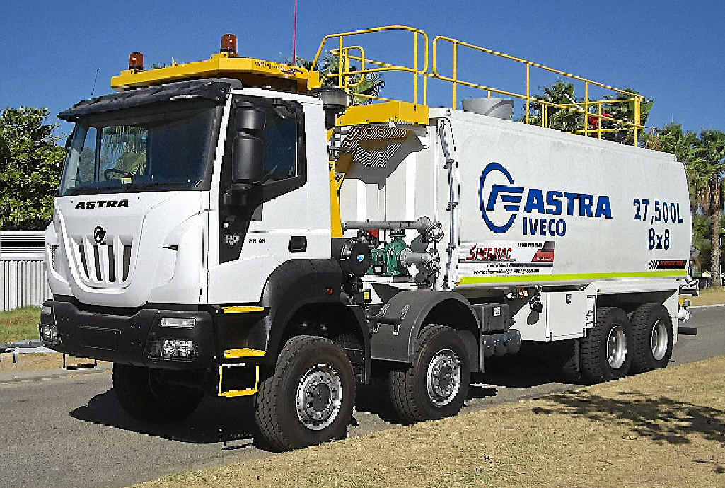 SPECIAL REQUEST: Astra 8x8 with Shermac Engineering water tank on board. SPECIAL REQUEST: Astra 8x8 with Shermac Engineering water tank on board.