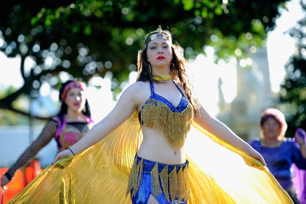 Marta Hackett, principal teacher of the Fraser Coast Belly Dancers, has returned from Europe after dancing in Paris and also being trained by some of the worlds elite belly dancers. Marta Hackett, principal teacher of the Fraser Coast Belly Dancers, has returned from Europe after dancing in Paris and also being trained by some of the worlds elite belly dancers.