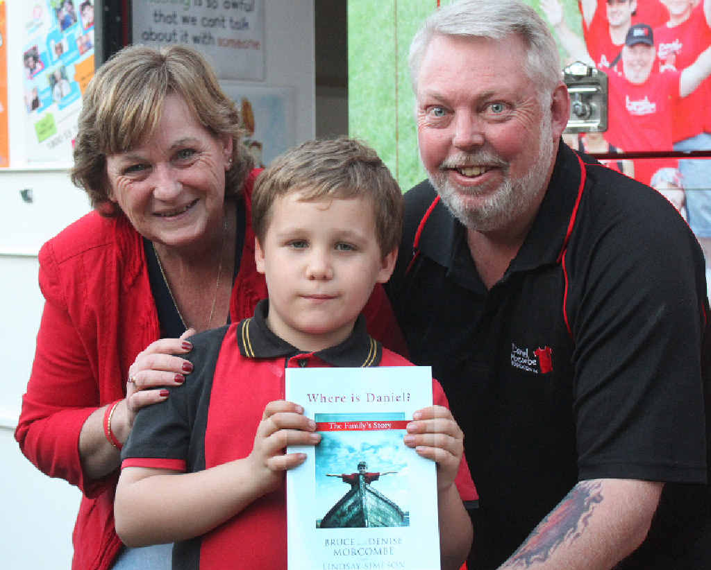 Bruce and Denise call into Rockhampton with book Morning