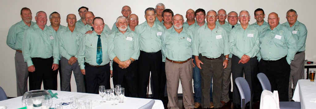 SUPERB SUPPORT: Members of the 2014 Ipswich Parents and Old Boys celebrate their recent 50th dinner milestone. SUPERB SUPPORT: Members of the 2014 Ipswich Parents and Old Boys celebrate their recent 50th dinner milestone.