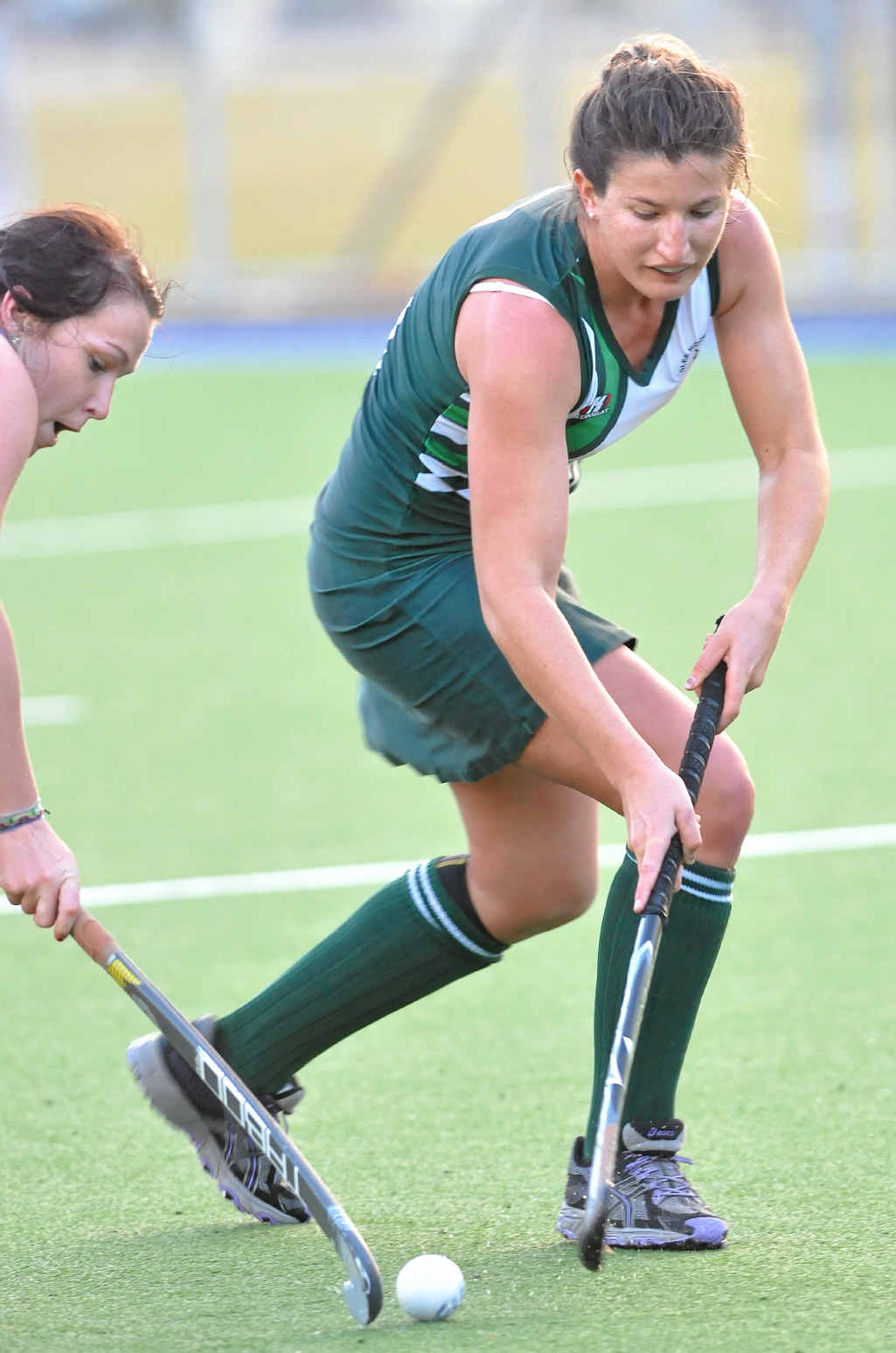 TOP STRIKE: Far North Coast player Kim Chappell will play for the Australian Country Hockey team after a great showing at the hockey titles.