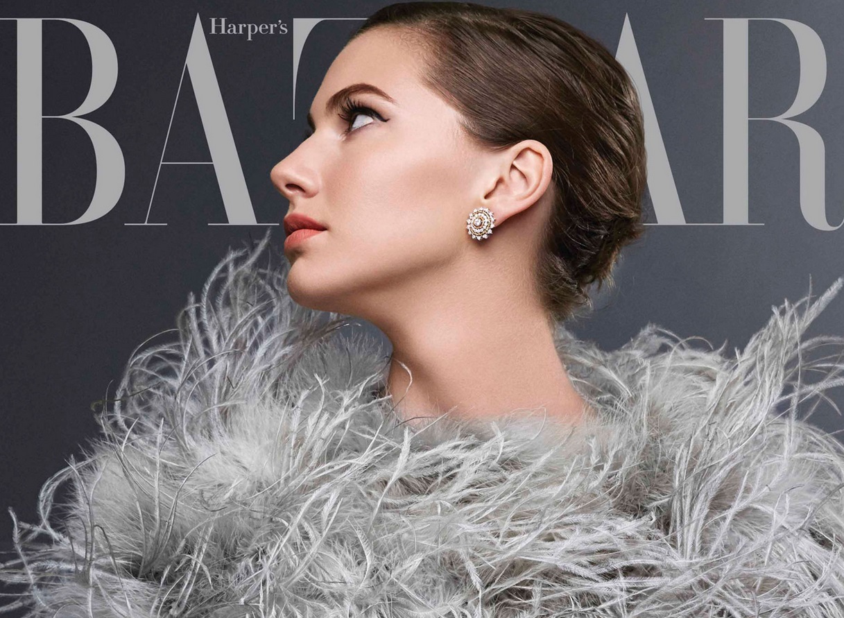AUDREY Hepburn's lookalike granddaughter Emma Ferrer on the cover of Harper's Bazaar AUDREY Hepburn's lookalike granddaughter Emma Ferrer on the cover of Harper's Bazaar