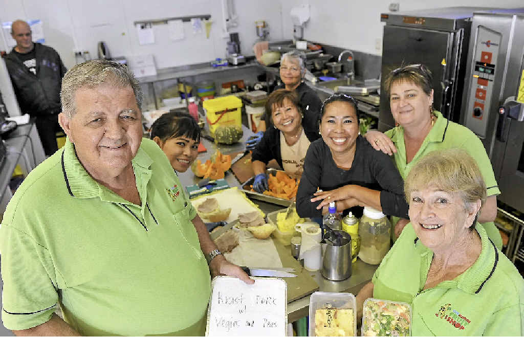 FRESH TUCKER: Phill McCormack and Helen Whittaker, and their staff at Gladstone Fruit Shop, have found a niche market catering fresh, healthy, homemade meals for workers to pick up in the early hours of the morning before they head to Curtis Island. FRESH TUCKER: Phill McCormack and Helen Whittaker, and their staff at Gladstone Fruit Shop, have found a niche market catering fresh, healthy, homemade meals for workers to pick up in the early hours of the morning before they head to Curtis Island.
