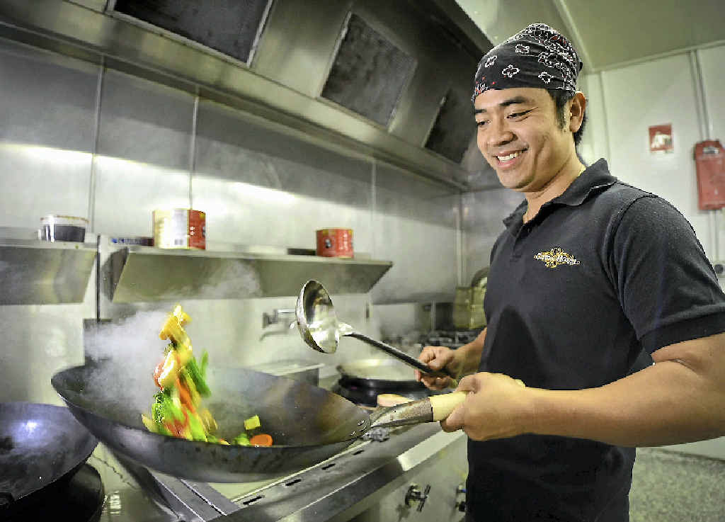 SMALL DETAILS: Tai Lam is looking forward to opening his first restaurant in Gladstone, Thai Basement, on Monday. SMALL DETAILS: Tai Lam is looking forward to opening his first restaurant in Gladstone, Thai Basement, on Monday.