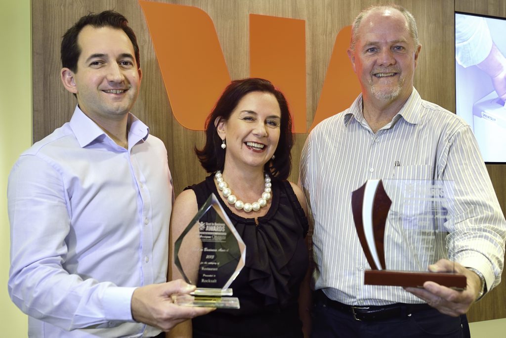 Celebrating the launch of the Best in Business Awards for 2014 are (from left), Westpac senior relationships manager Nicholas Barker, The Observer media advertising manager Victoria Bradshaw and Gladstone Chamber of Commerce and Industry president Rich Hansen. Celebrating the launch of the Best in Business Awards for 2014 are (from left), Westpac senior relationships manager Nicholas Barker, The Observer media advertising manager Victoria Bradshaw and Gladstone Chamber of Commerce and Industry president Rich Hansen.