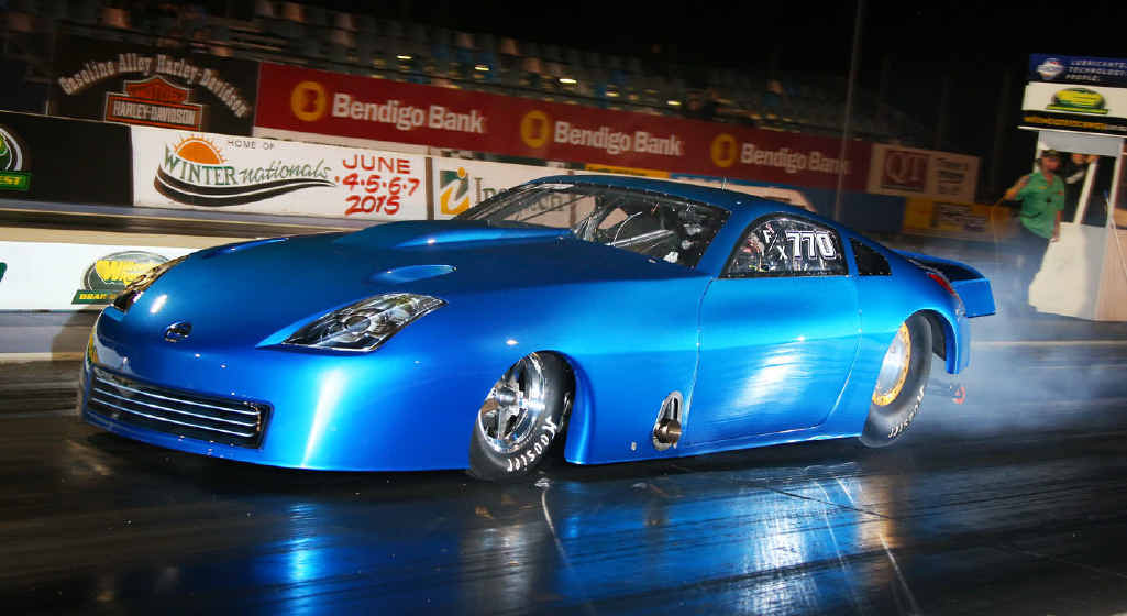 ENTHUSIASTIC: The Nissan 350z John Bradshaw will drive at the upcoming Brisbane Jamboree at Willowbank Raceway. ENTHUSIASTIC: The Nissan 350z John Bradshaw will drive at the upcoming Brisbane Jamboree at Willowbank Raceway.