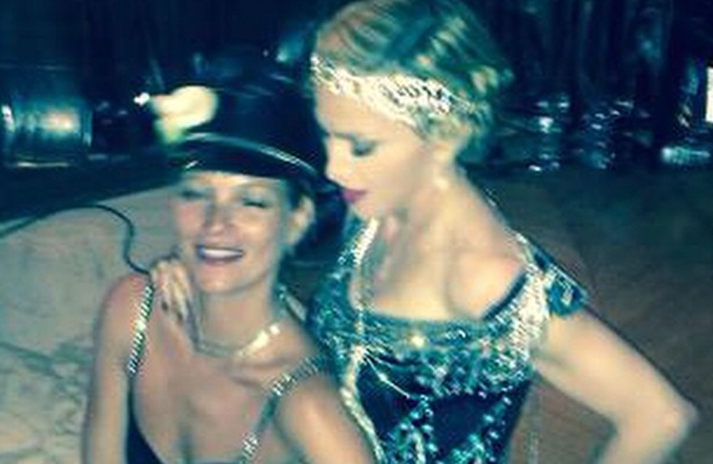 Madonna and Kate Moss (c) Instagram Madonna and Kate Moss (c) Instagram