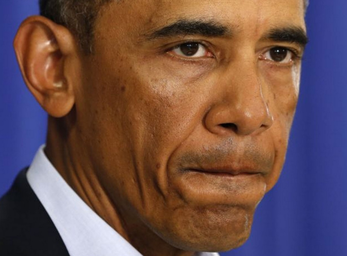 US President Barack Obama delivers a statement from Martha's Vineyard, Massachusetts, during his vacation August 20, 2014 US President Barack Obama delivers a statement from Martha's Vineyard, Massachusetts, during his vacation August 20, 2014
