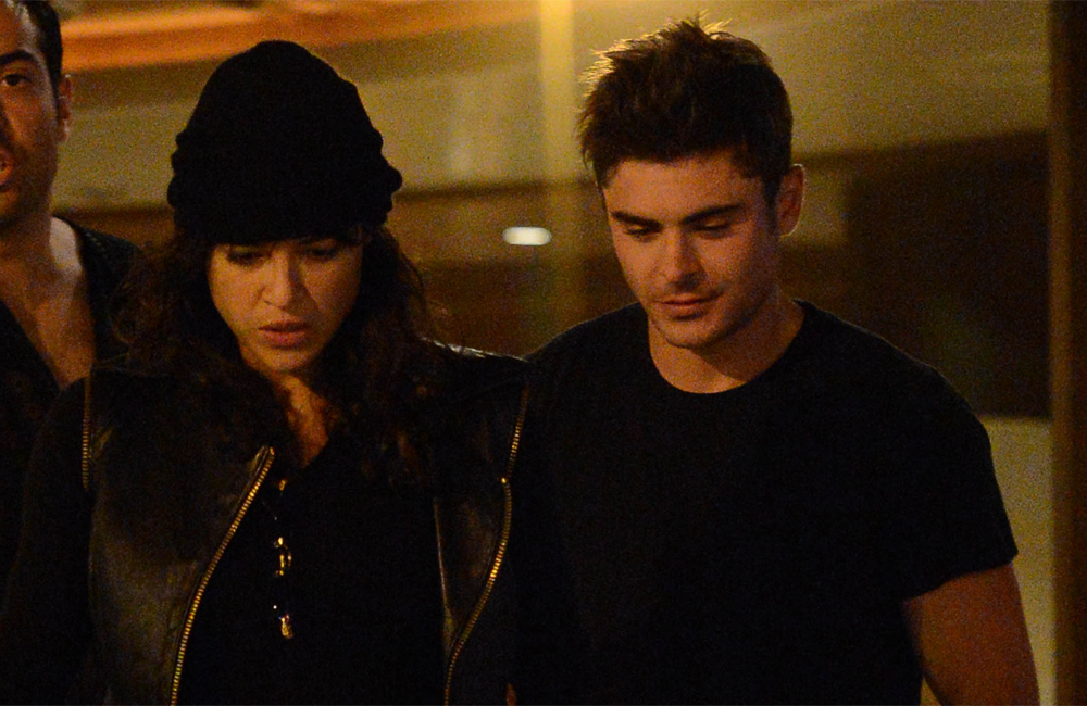 Zac Efron and Michelle Rodriguez Zac Efron and Michelle Rodriguez