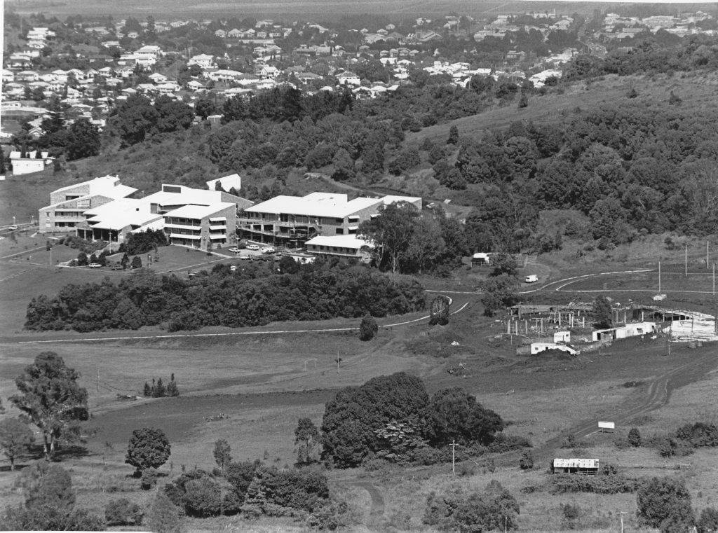SCU aerial photo of site. SCU aerial photo of site.