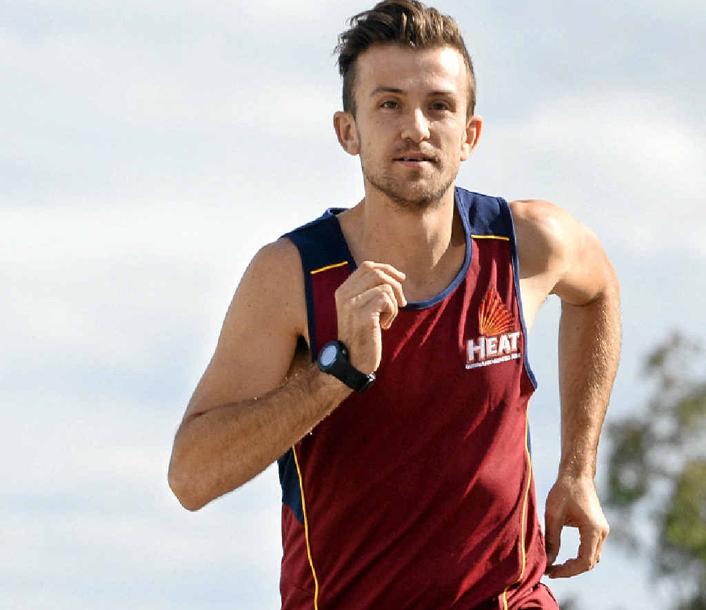 REMARKABLE RISE: Rosewood State High School teacher and marathon runner Clay Dawson. REMARKABLE RISE: Rosewood State High School teacher and marathon runner Clay Dawson.