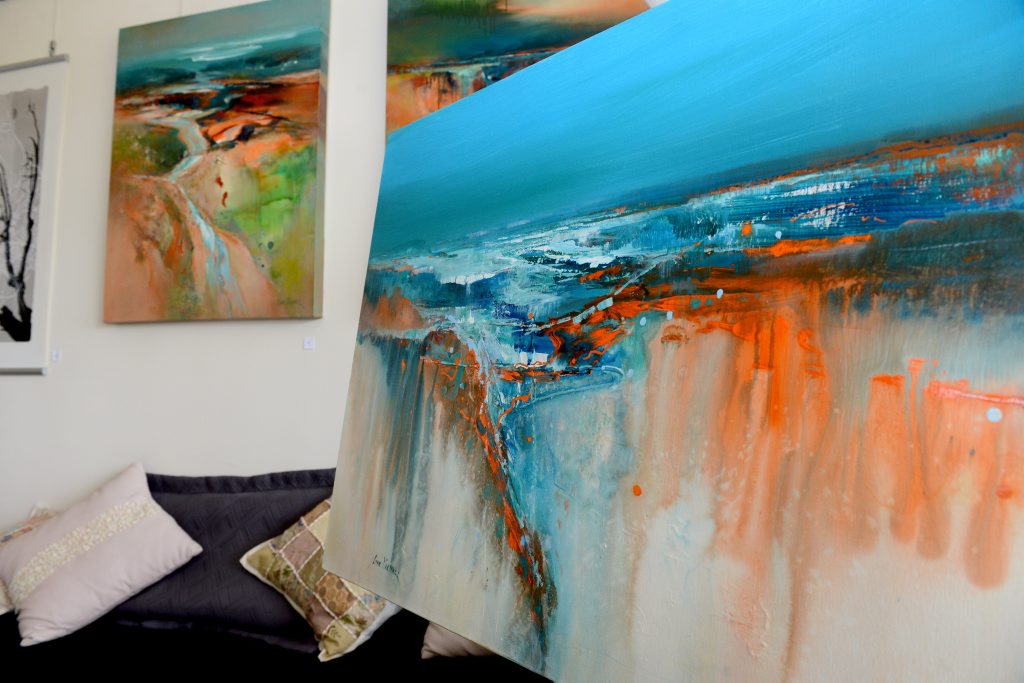 Lyne Marshall Art Exhibition at Tallegalla. Photo: Kate Czerny / The Queensland Times Lyne Marshall Art Exhibition at Tallegalla. Photo: Kate Czerny / The Queensland Times