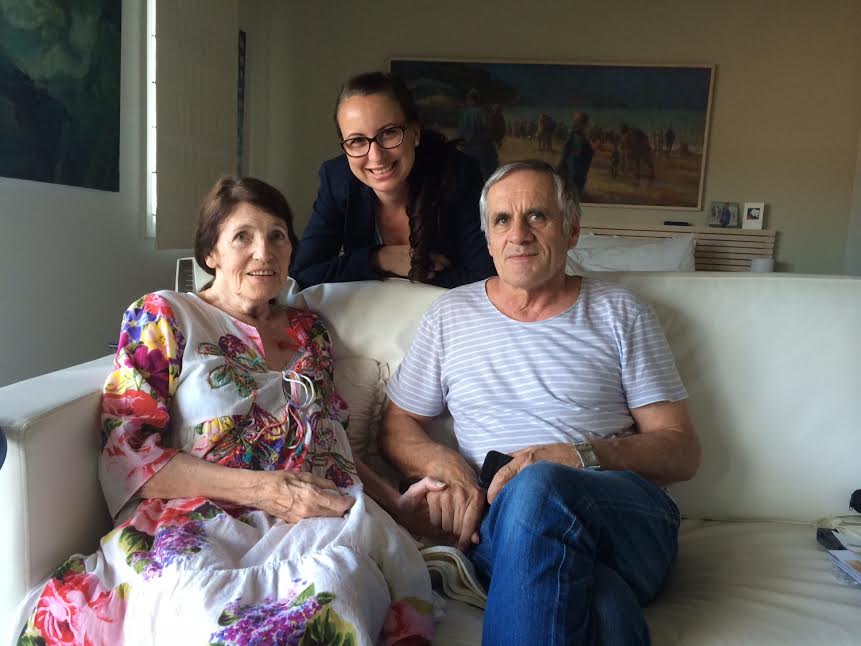 My grandmother and grandfather on my most recent visit My grandmother and grandfather on my most recent visit