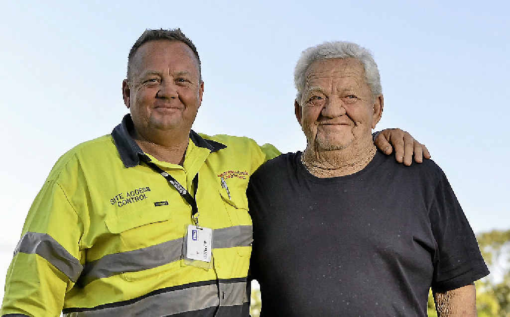 ON YA DAY: Peter and Gary Brodie are looking forward to Father’s Day. ON YA DAY: Peter and Gary Brodie are looking forward to Father’s Day.