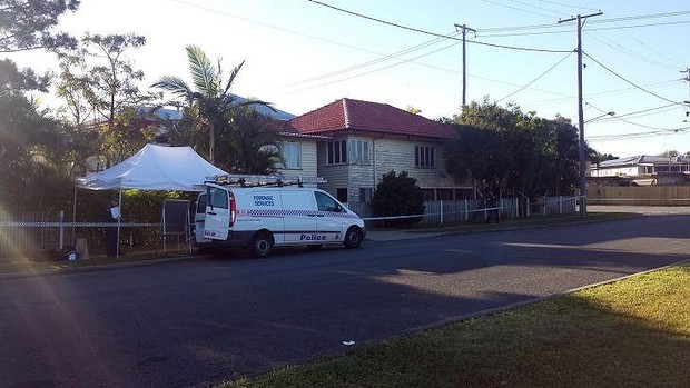 Police have descended on a Norman Park home following a woman's sudden death overnight. Photo: Kristian Silva
Police have descended on a Norman Park home following a woman's sudden death overnight. Photo: Kristian Silva