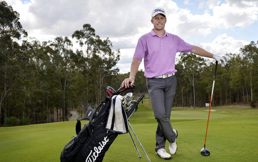 WINNING ATTITUDE: Gatton product Andrew Dodt is aiming to take out the Queensland Open at Brookwater Golf Club this week. WINNING ATTITUDE: Gatton product Andrew Dodt is aiming to take out the Queensland Open at Brookwater Golf Club this week.