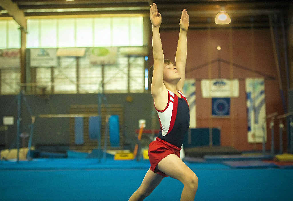 TOP EFFORT: Haish McDonald balances after a pass during the CQ Junior Regional Championships at the Gladstone Gymnastic Club. TOP EFFORT: Haish McDonald balances after a pass during the CQ Junior Regional Championships at the Gladstone Gymnastic Club.