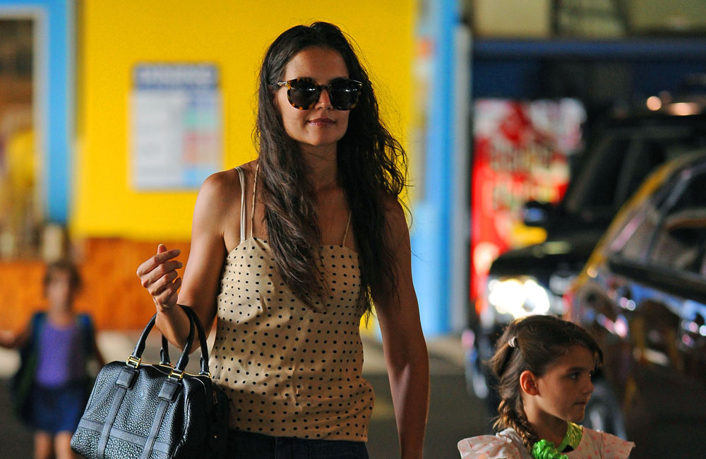 Katie Holmes and Suri Cruise Katie Holmes and Suri Cruise