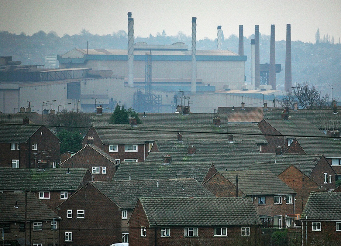 The town of Rotherham, where 1400 children were found to have been sexually abused and exploited The town of Rotherham, where 1400 children were found to have been sexually abused and exploited