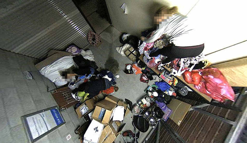LATE ARRIVAL: This group caught on closed circuit TV was making a thorough but out-of-hours inspection of donated goods at the RSPCA shed. LATE ARRIVAL: This group caught on closed circuit TV was making a thorough but out-of-hours inspection of donated goods at the RSPCA shed.