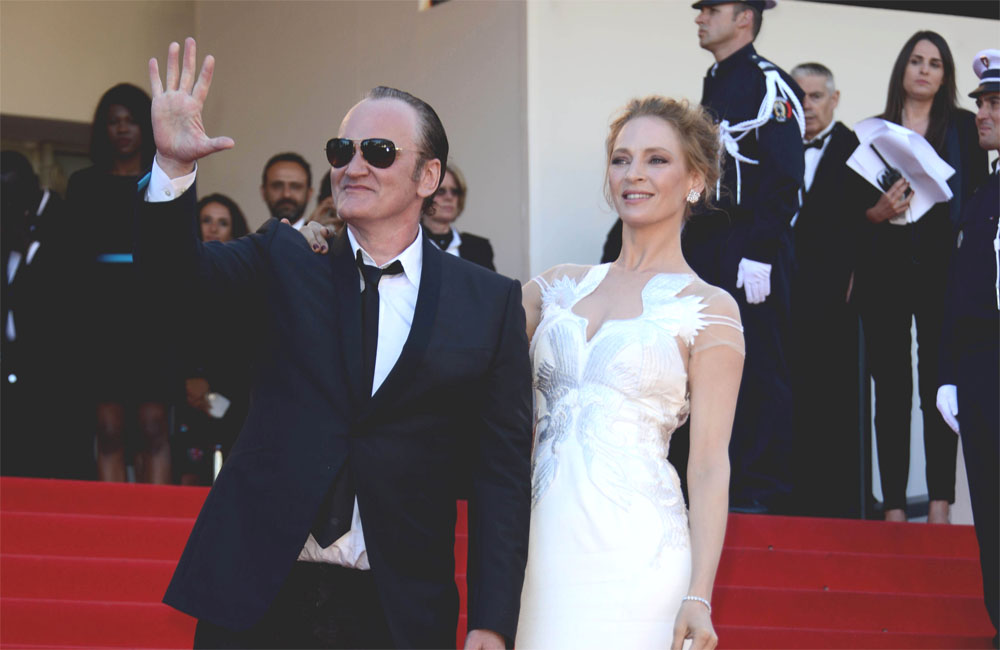 Uma Thurman with Quentin Tarantino Uma Thurman with Quentin Tarantino