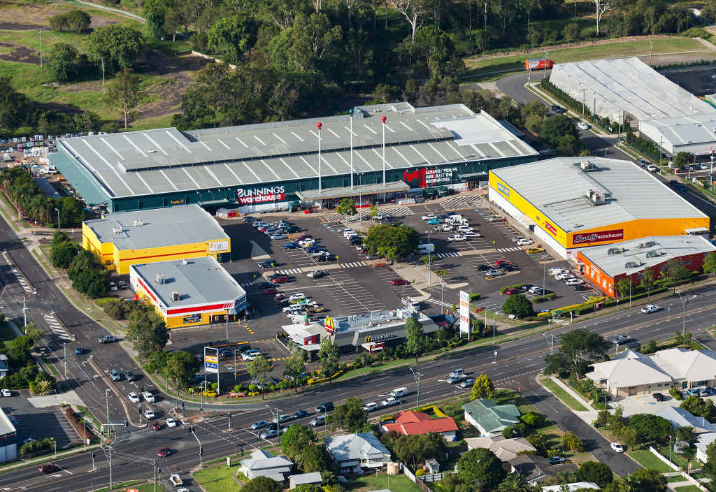 UP AND AWAY: Bunnings is off and Harvey Norman will be the new giant at Booval. UP AND AWAY: Bunnings is off and Harvey Norman will be the new giant at Booval.