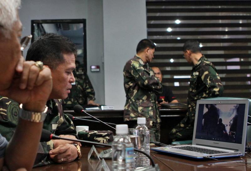 The rebels were still holding hostage 44 Fijian peacekeepers, whom they disarmed before attacking the Filipino troops. The Filipino soldiers retreated to safe areas in two separate extractions, General Gregorio Catapang said. The rebels were still holding hostage 44 Fijian peacekeepers, whom they disarmed before attacking the Filipino troops. The Filipino soldiers retreated to safe areas in two separate extractions, General Gregorio Catapang said.