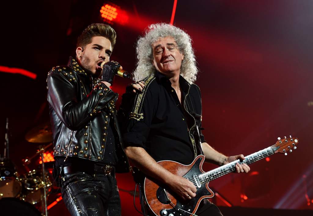 British band Queen with Adam Lambert play performing in Sydney. (AAP Image/Tracey Nearmy) British band Queen with Adam Lambert play performing in Sydney. (AAP Image/Tracey Nearmy)