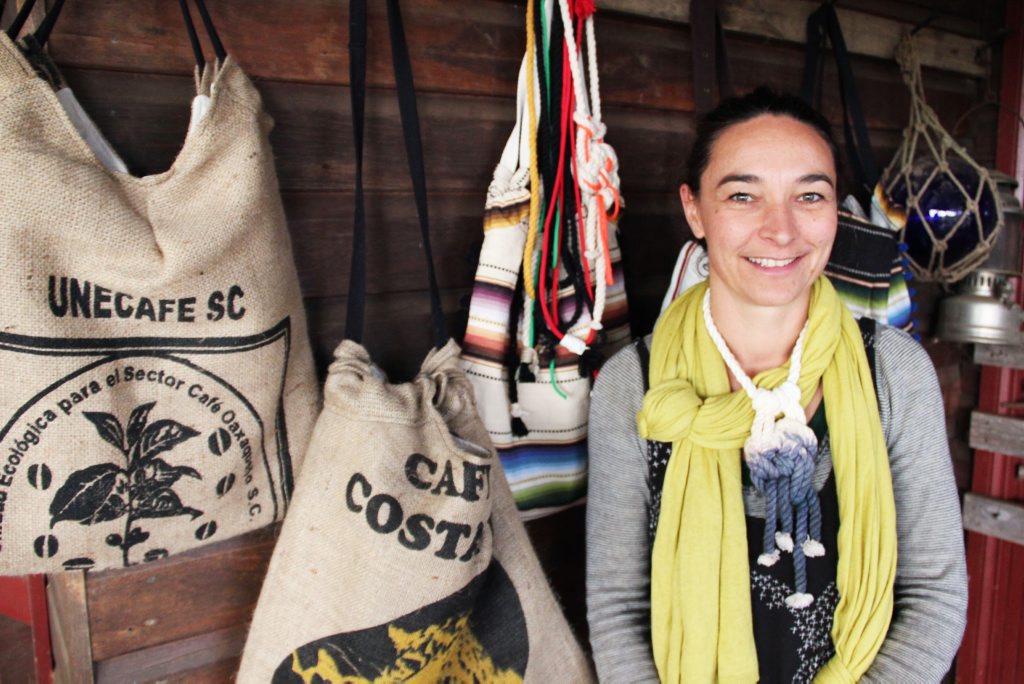 Bangalow Markets regular exhibitor, Clunes' designer Francesca Rockette, offers her bespoke fashion accessories and bags. Bangalow Markets regular exhibitor, Clunes' designer Francesca Rockette, offers her bespoke fashion accessories and bags.