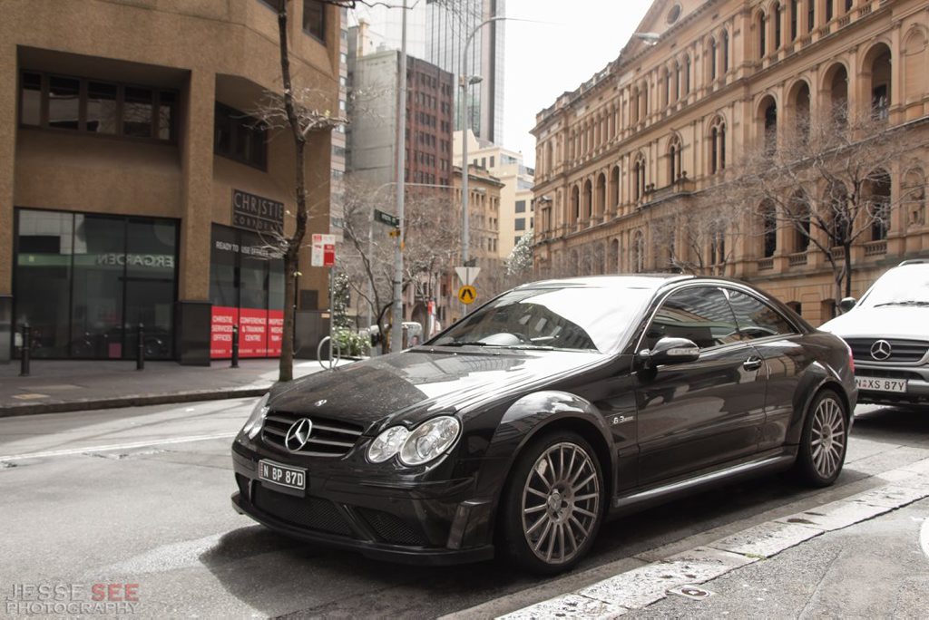 The 2008 Mercedes-Benz CLK 63 AMG Black Series. The 2008 Mercedes-Benz CLK 63 AMG Black Series.