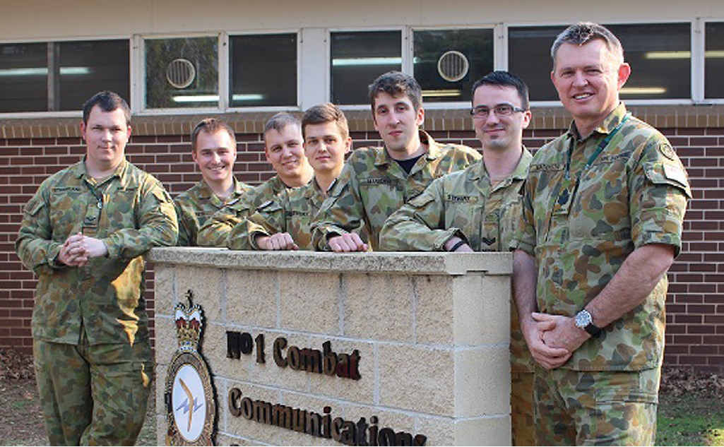 MOVING ON: (From left) Leading Aircraftsmen Shane Strickland, Jesse Smith, Shaun Helbig, Daniel Godlevsky and Luke Marsden, Corporal Liam Stewart and Flight Sergeant Andrew Maddison. MOVING ON: (From left) Leading Aircraftsmen Shane Strickland, Jesse Smith, Shaun Helbig, Daniel Godlevsky and Luke Marsden, Corporal Liam Stewart and Flight Sergeant Andrew Maddison.
