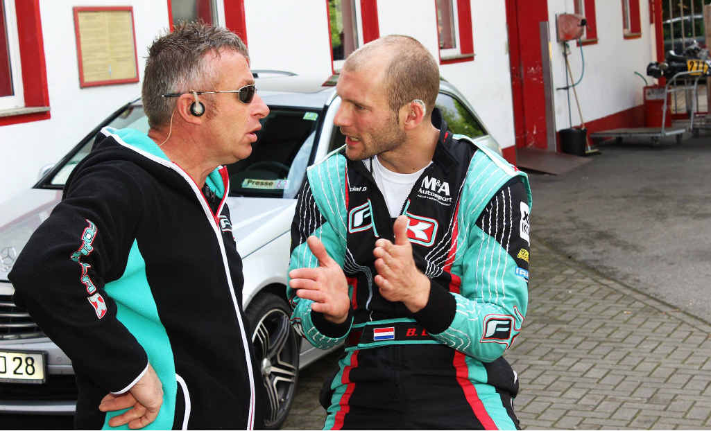 TALKING TACTICS: Dutchman Bas Lammers will be joined by factory Formula K mechanic Cash Van Belle in his Rotax Nationals appearance at Ipswich. TALKING TACTICS: Dutchman Bas Lammers will be joined by factory Formula K mechanic Cash Van Belle in his Rotax Nationals appearance at Ipswich.