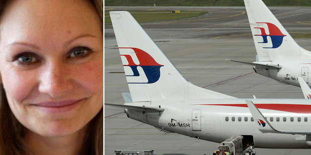 Danica Weeks, the widow of a MH370 victim, says the promotion by the airline was atrocious Danica Weeks, the widow of a MH370 victim, says the promotion by the airline was atrocious