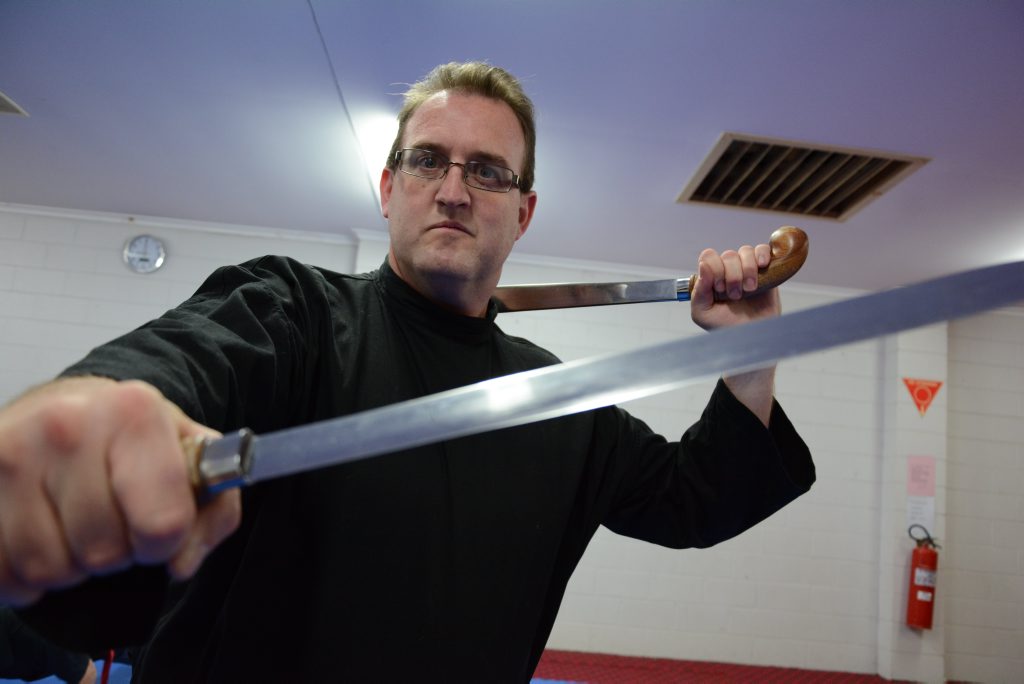 Brian Rowe finished third at the Queensland Silat Championships and will soon contest the Australian level, with hopes of one day travelling to an international tournament. Brian Rowe finished third at the Queensland Silat Championships and will soon contest the Australian level, with hopes of one day travelling to an international tournament.