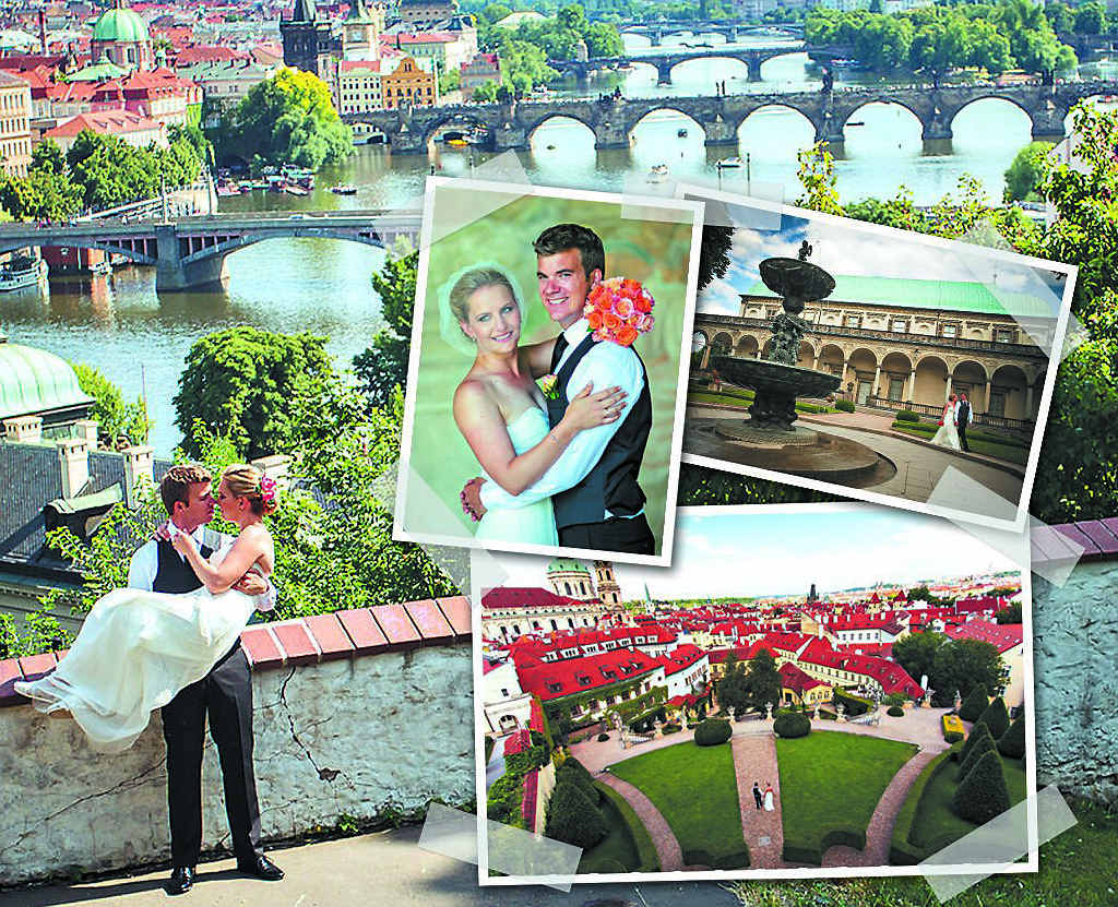 FAIRYTALE SETTING: Matt and Kate Gordon eloped to Prague in July to get married, keeping it a secret from their family and friends. FAIRYTALE SETTING: Matt and Kate Gordon eloped to Prague in July to get married, keeping it a secret from their family and friends.