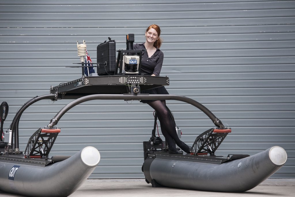 HIGH-TECH: Mechatronics engineering student Zoe Renando is part of a team heading to Singapore to compete in the Maritime RobotX Championships. HIGH-TECH: Mechatronics engineering student Zoe Renando is part of a team heading to Singapore to compete in the Maritime RobotX Championships.
