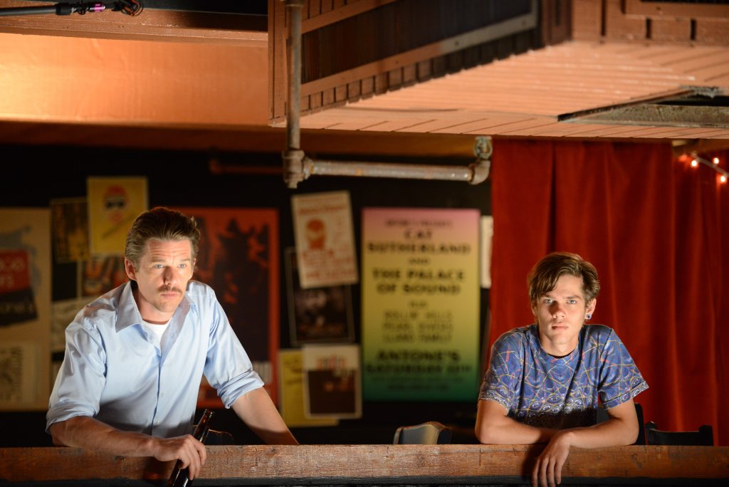 Actors Ethan Hawke and Ellar Coltrane from the film Boyhood. Photo Contributed Actors Ethan Hawke and Ellar Coltrane from the film Boyhood. Photo Contributed