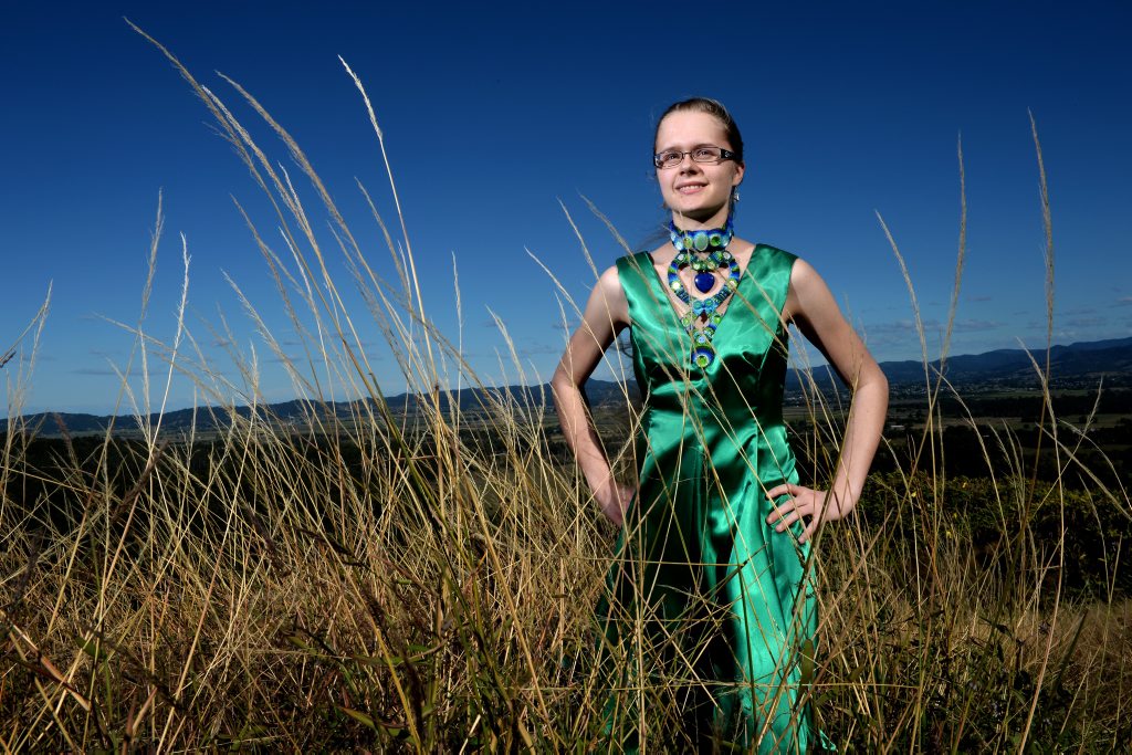 Crystal Smith is a pianist performing at Tyalgum music fest. Photo: John Gass / Tweed Daily News