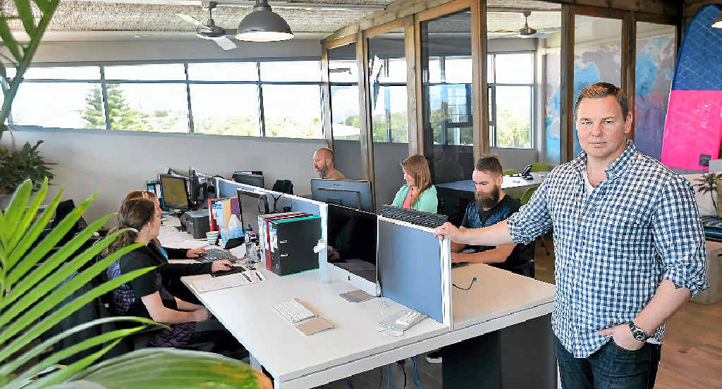 GROWING PAINS: Atmail CEO Zach Johnson says his company is expanding so fast that he is having trouble recruiting people. GROWING PAINS: Atmail CEO Zach Johnson says his company is expanding so fast that he is having trouble recruiting people.