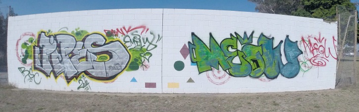 Police are seeking public help to identify the people responsible for graffiti at Gladstone Central State School. Police are seeking public help to identify the people responsible for graffiti at Gladstone Central State School.