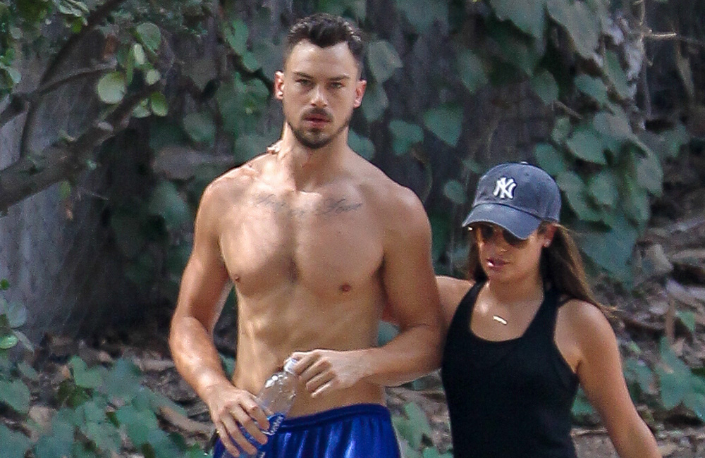 Lea Michele and Matthew Paetz Lea Michele and Matthew Paetz